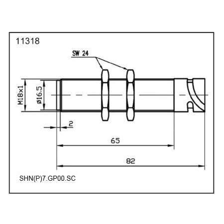 SHP/N7 - M18 Messing