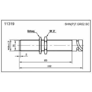 SHP/N7 - M18 Messing