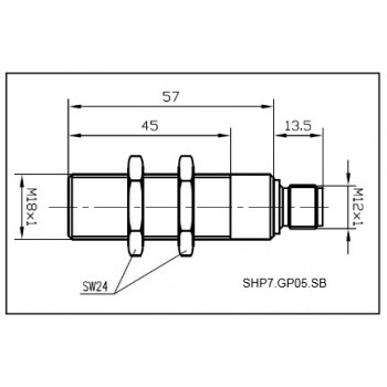 SHP/N7 - M18 Messing