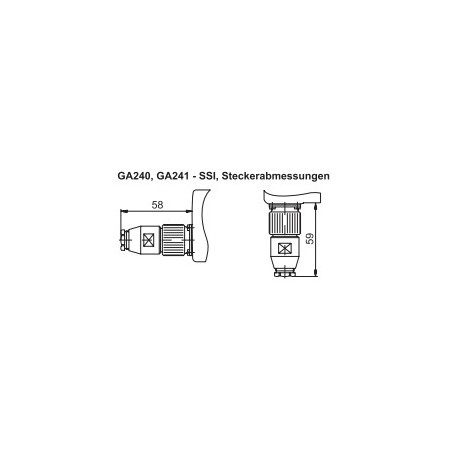 GA241 Absoluut singleturn SSI