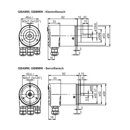 GBAMW Absoluut singleturn bus