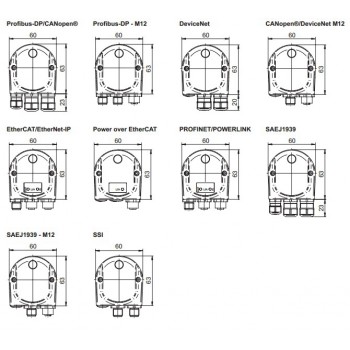 GXAMW Absoluut singleturn bus